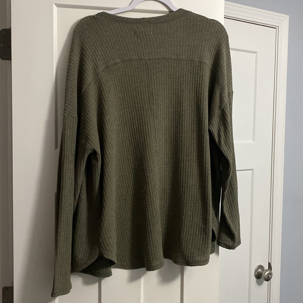 SONOMA lounge wear button up cardigan size: XL - Picture 6 of 7